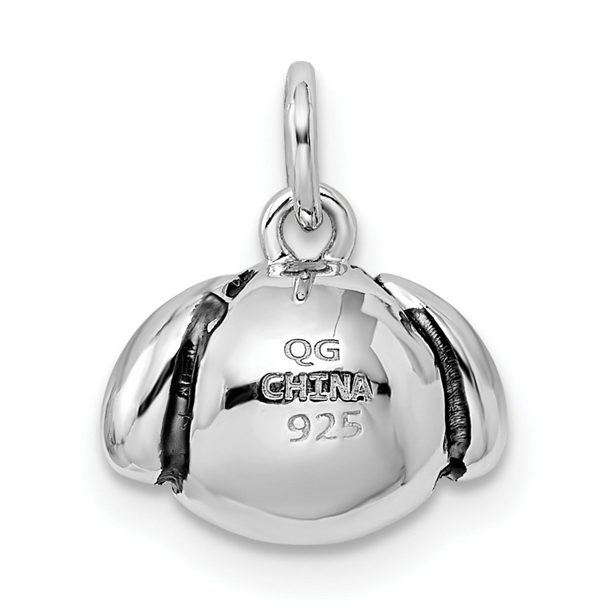 Sterling Silver Dog Face Pendant with Cartoon Puppy Design, Animal Jewelry for Pet Lovers