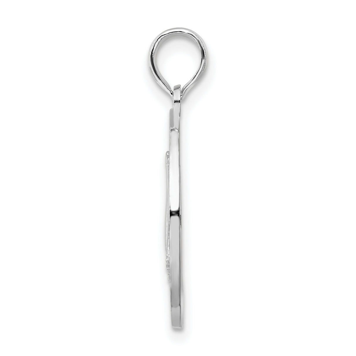 Sterling Silver Sailboat Pendant with Circle Frame, Nautical Vacation Charm