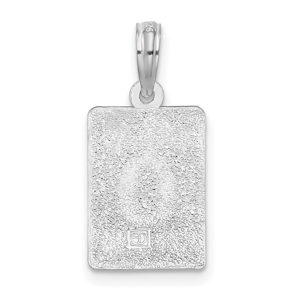 Sterling Silver Pendant with Key West Mile 0 Design, Travel-Inspired Florida Souvenir Charm
