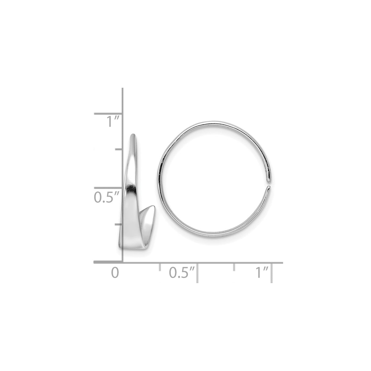 Sterling Silver Cuff Bracelet with Modern Wave Design, Sleek Open Bangle for Women