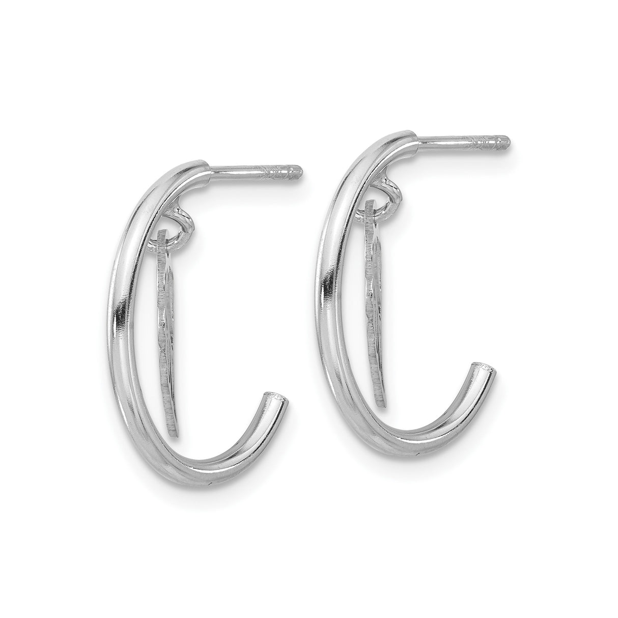 Sterling Silver Dangle Earrings with Angel Wing Charm, Spiritual Faith Jewelry for Women