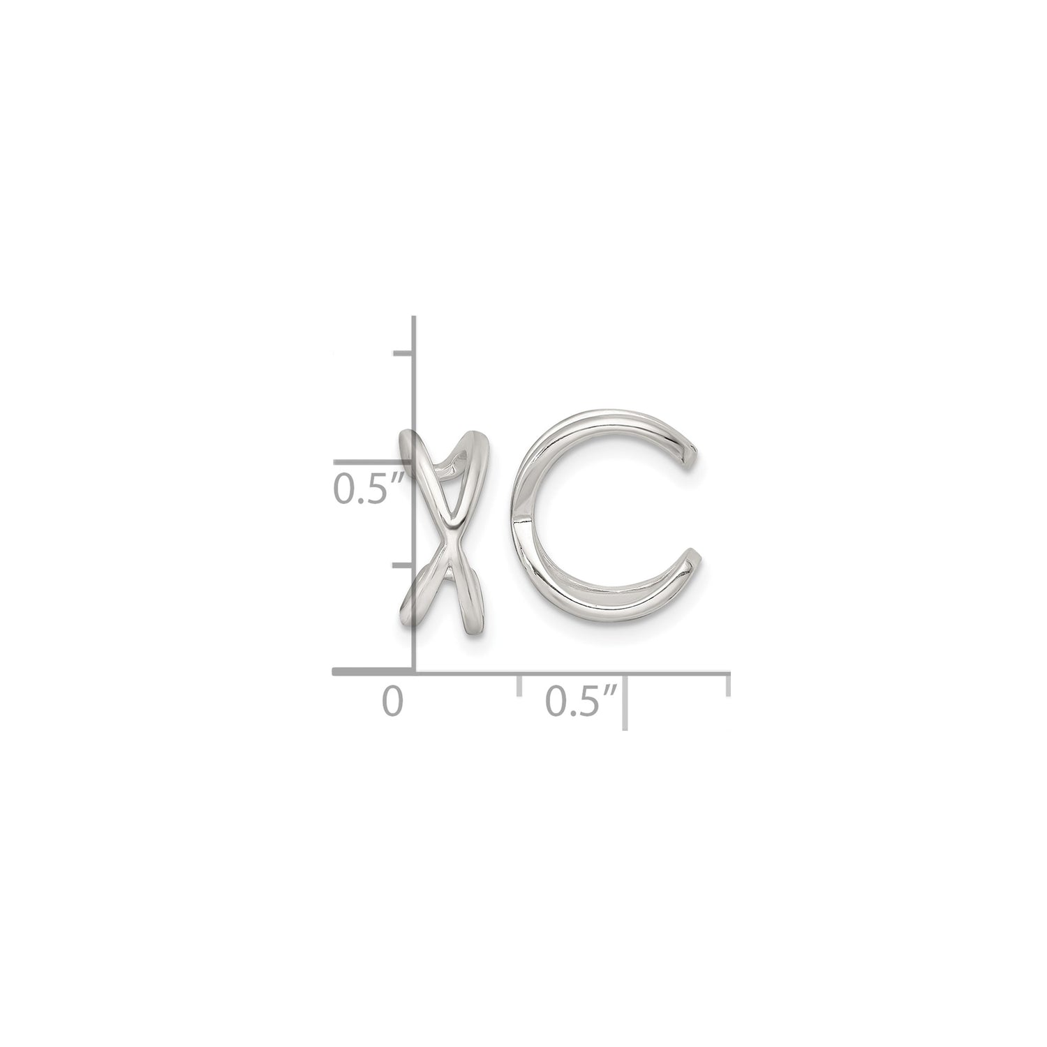 Sterling Silver XO Stud Earrings, Minimalist X O Design, Polished Dainty Love Jewelry