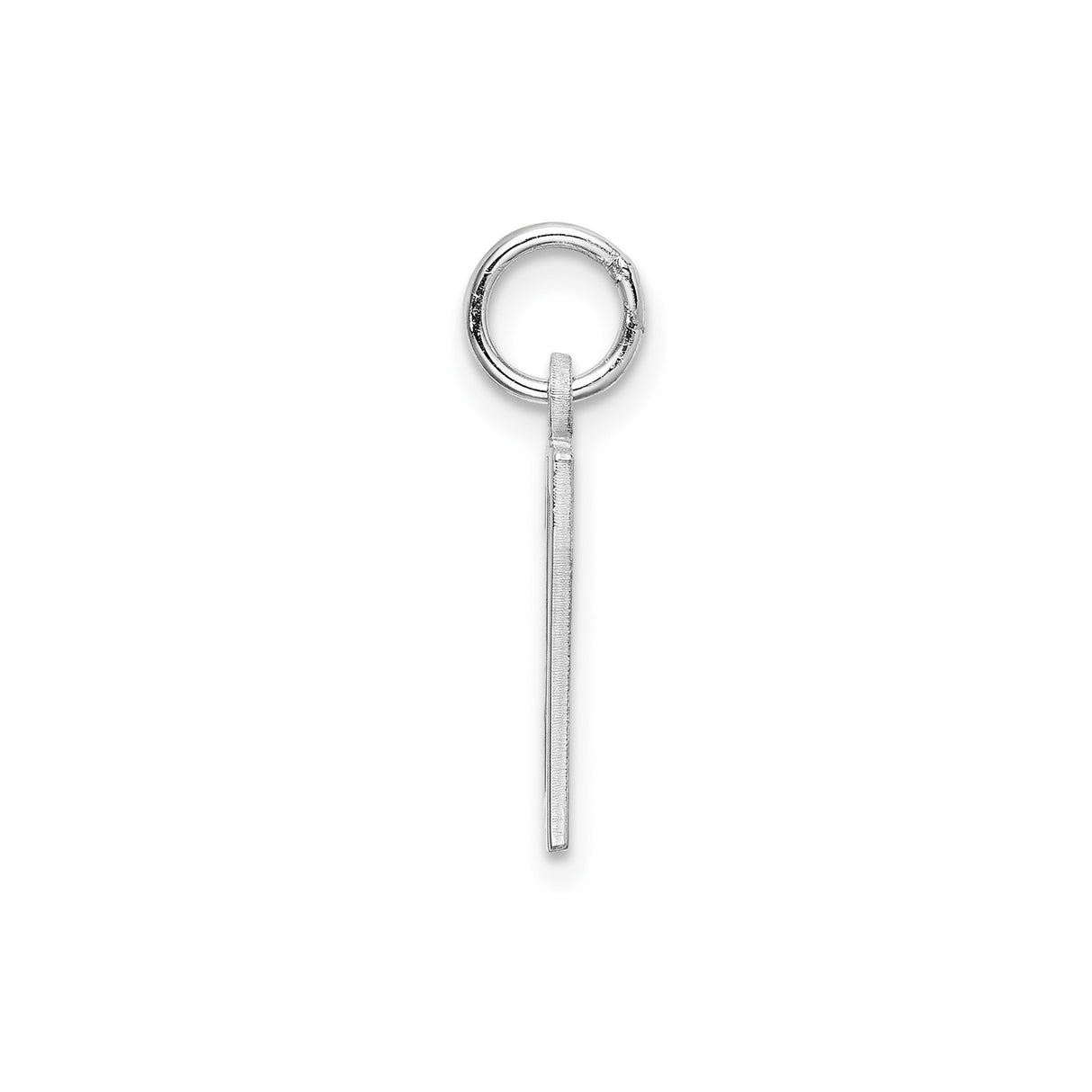 Sterling Silver Number 27 Pendant, Polished Cutout Athletic Charm for Men and Women