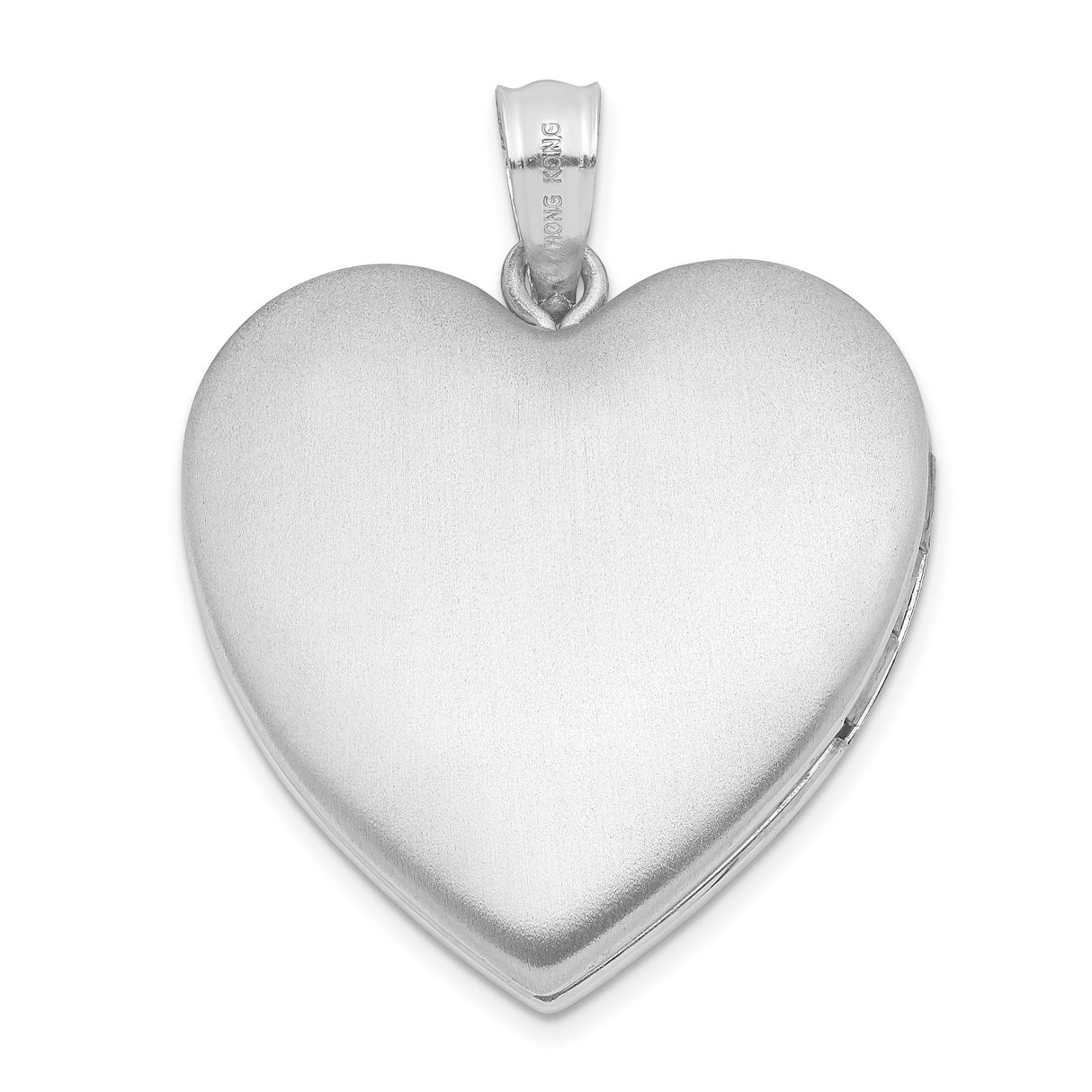 Sterling Silver Heart Locket Pendant with Starburst Design, Memorial Keepsake Jewelry for Women