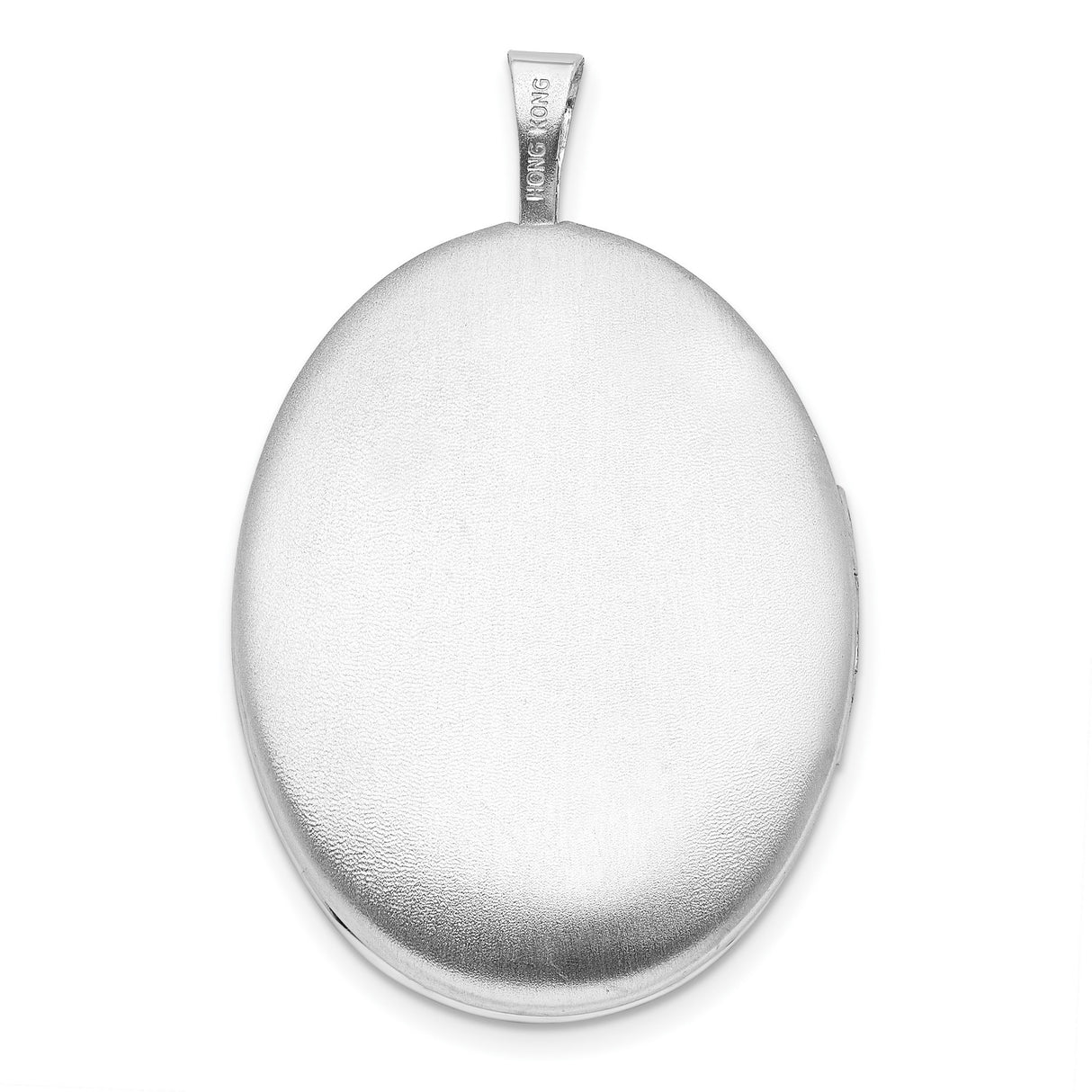 Sterling Silver Locket Pendant with Diamond, Floral Starburst and Petal Design for Women