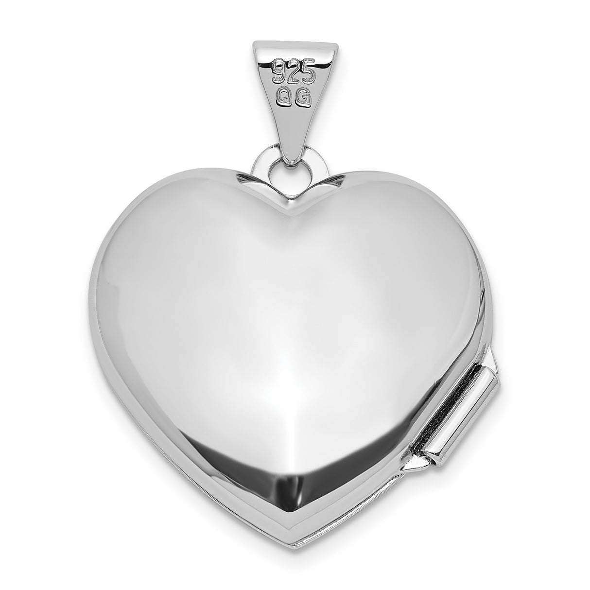 Sterling Silver Heart Locket Pendant with Diamond Accent, Always My Sister Forever My Friend