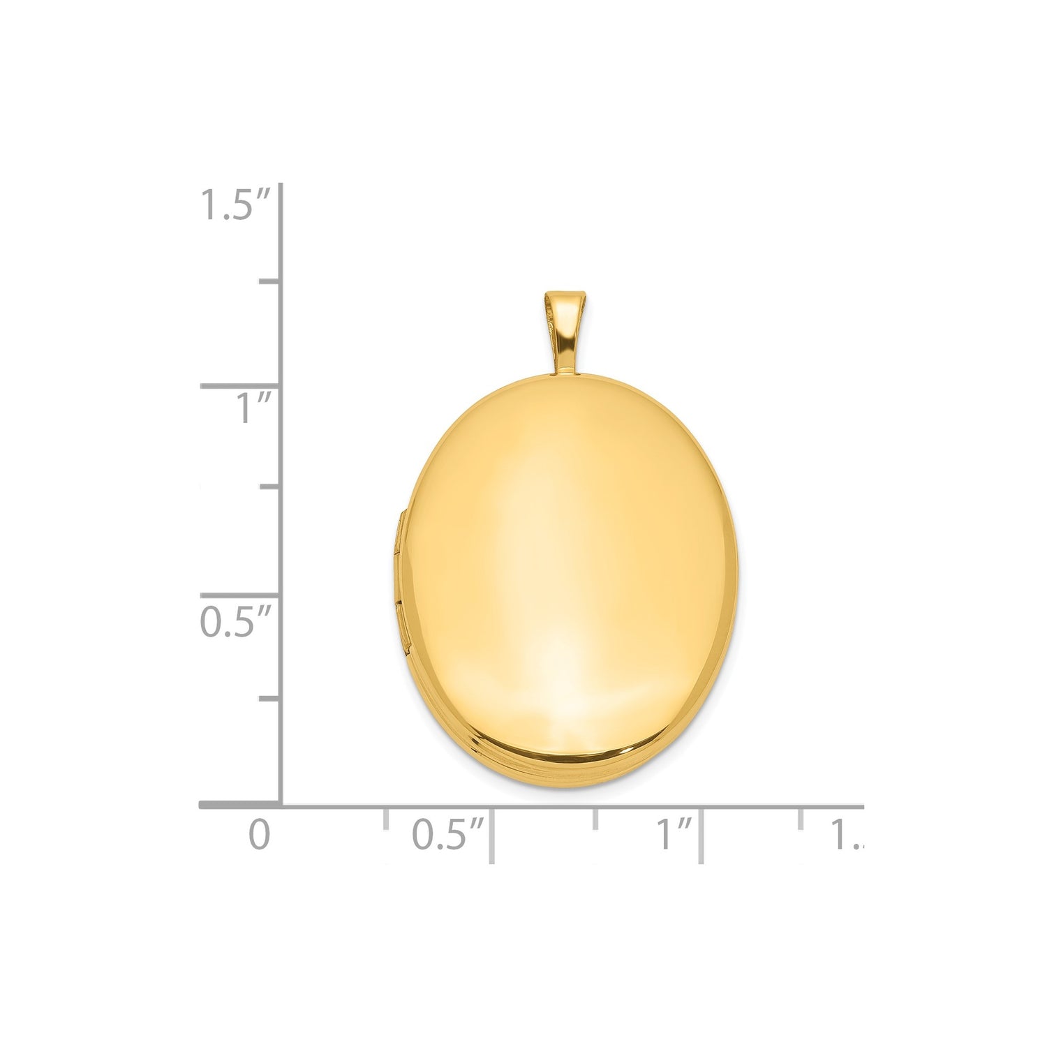 1/20 Gold Filled 26mm 2 Frame Oval Locket Charm Pendant in Real  Yellow Gold