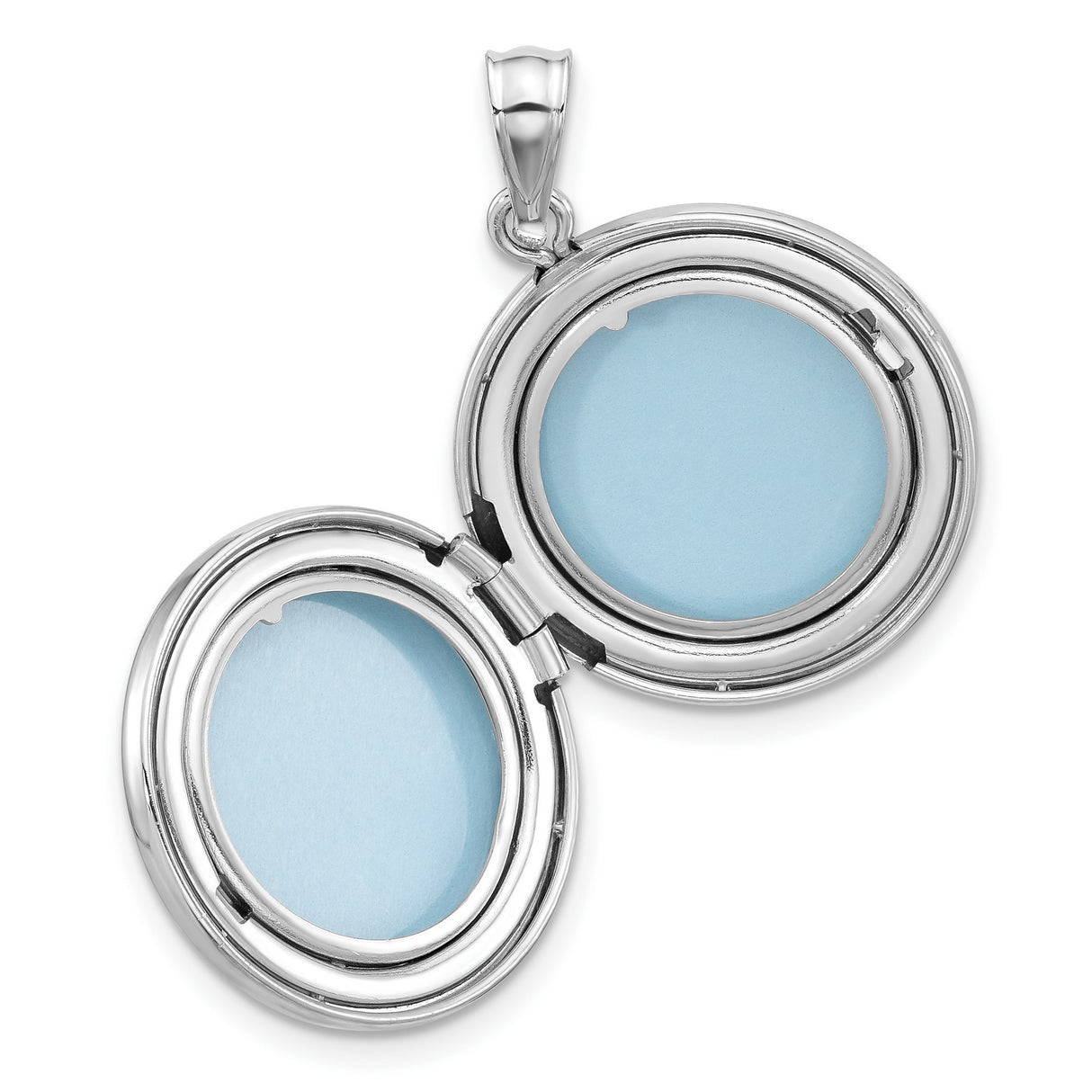 Sterling Silver Heart Locket Pendant with Etched Rose Window and Filigree Design