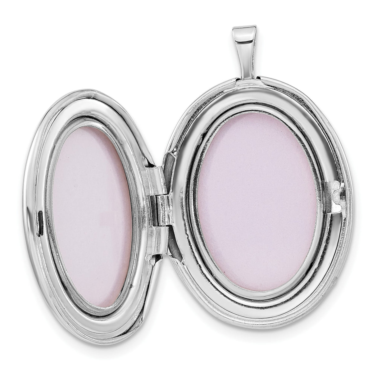 Sterling Silver Oval Locket with Clear Crystal, Celtic Knot Design, Symbolic Unity Pendant for Women