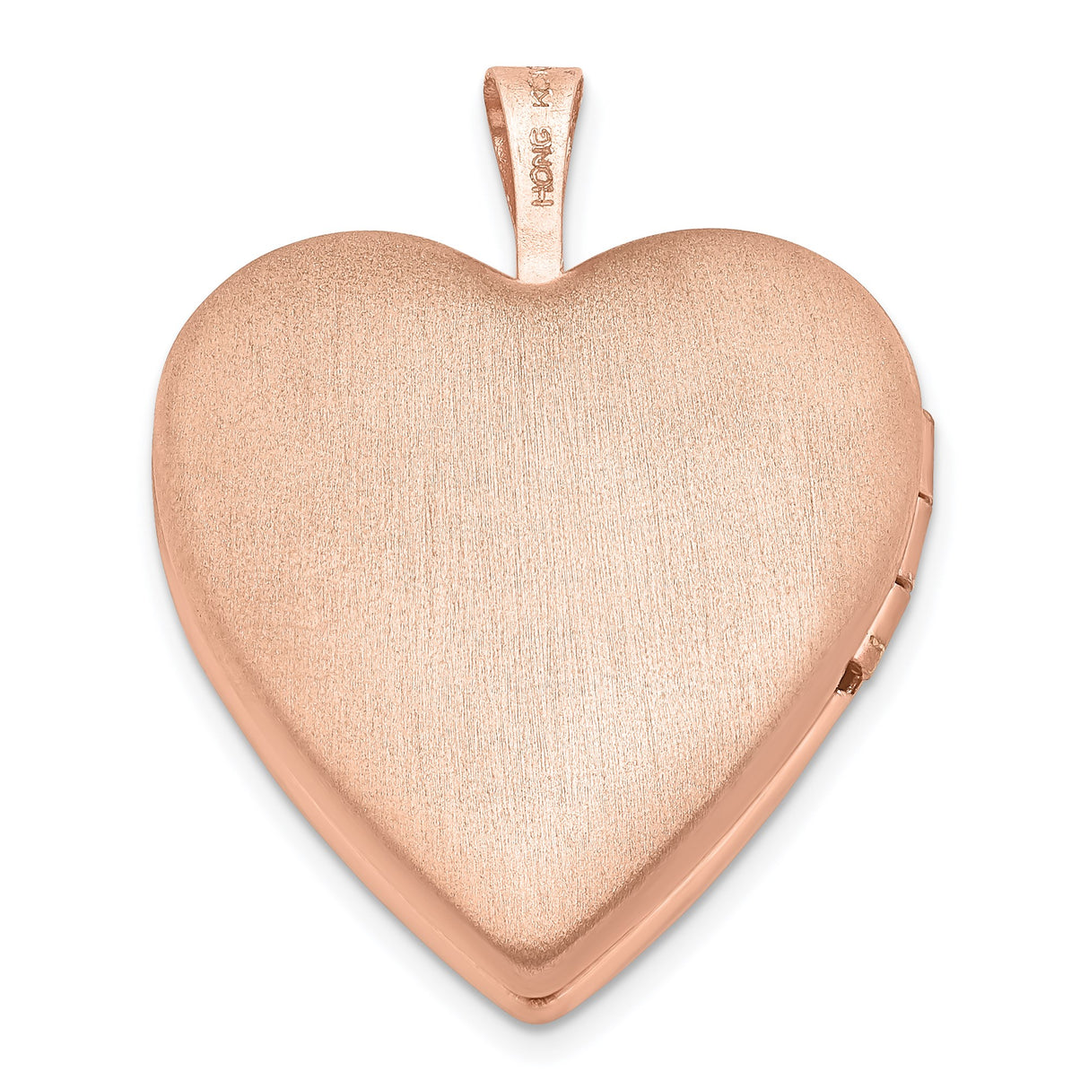 Sterling Silver Heart Locket Pendant, Rose Gold Accents, Sentimental Keepsake Jewelry for Women