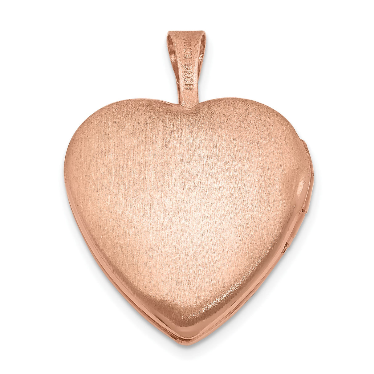 Sterling Silver Heart Locket Pendant with Polished Finish, Romantic Keepsake Jewelry for Women