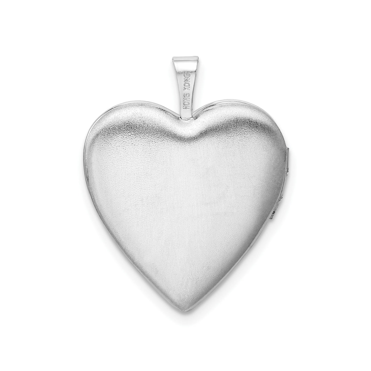 Sterling Silver Heart Locket with Diamond, Moon and Star Theme, I Love You to the Moon and Back