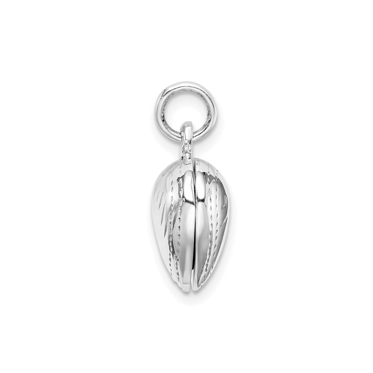 Sterling Silver Heart Locket Pendant with Floral Design, Romantic Keepsake Jewelry for Women