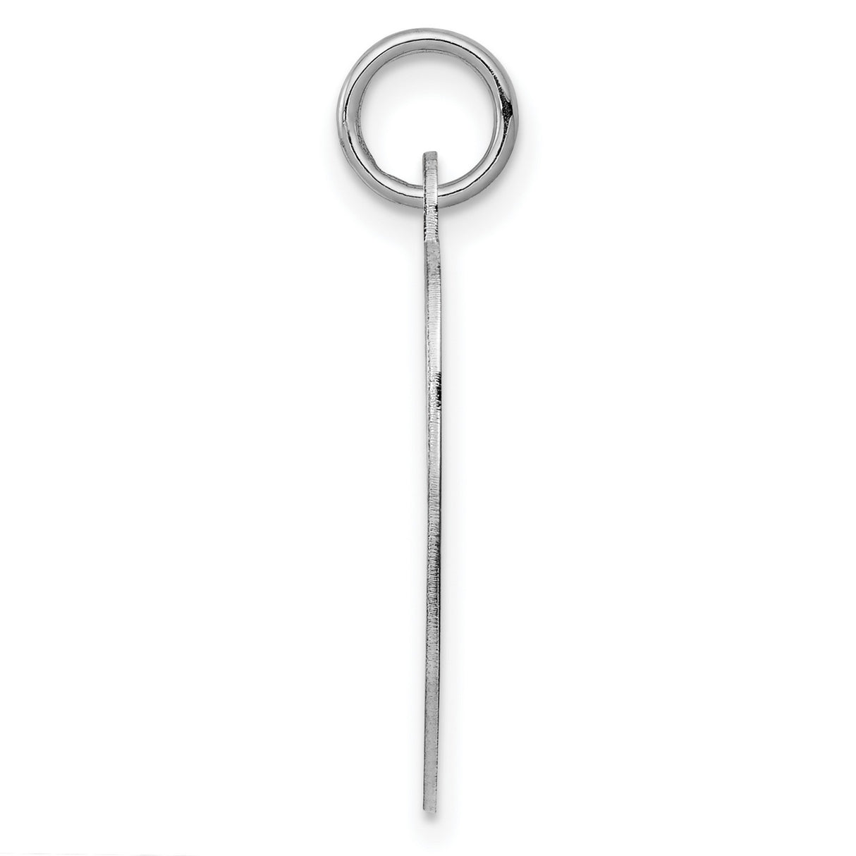 Engravable Boy Disc Charm Pendant in Real 925 Sterling Silver