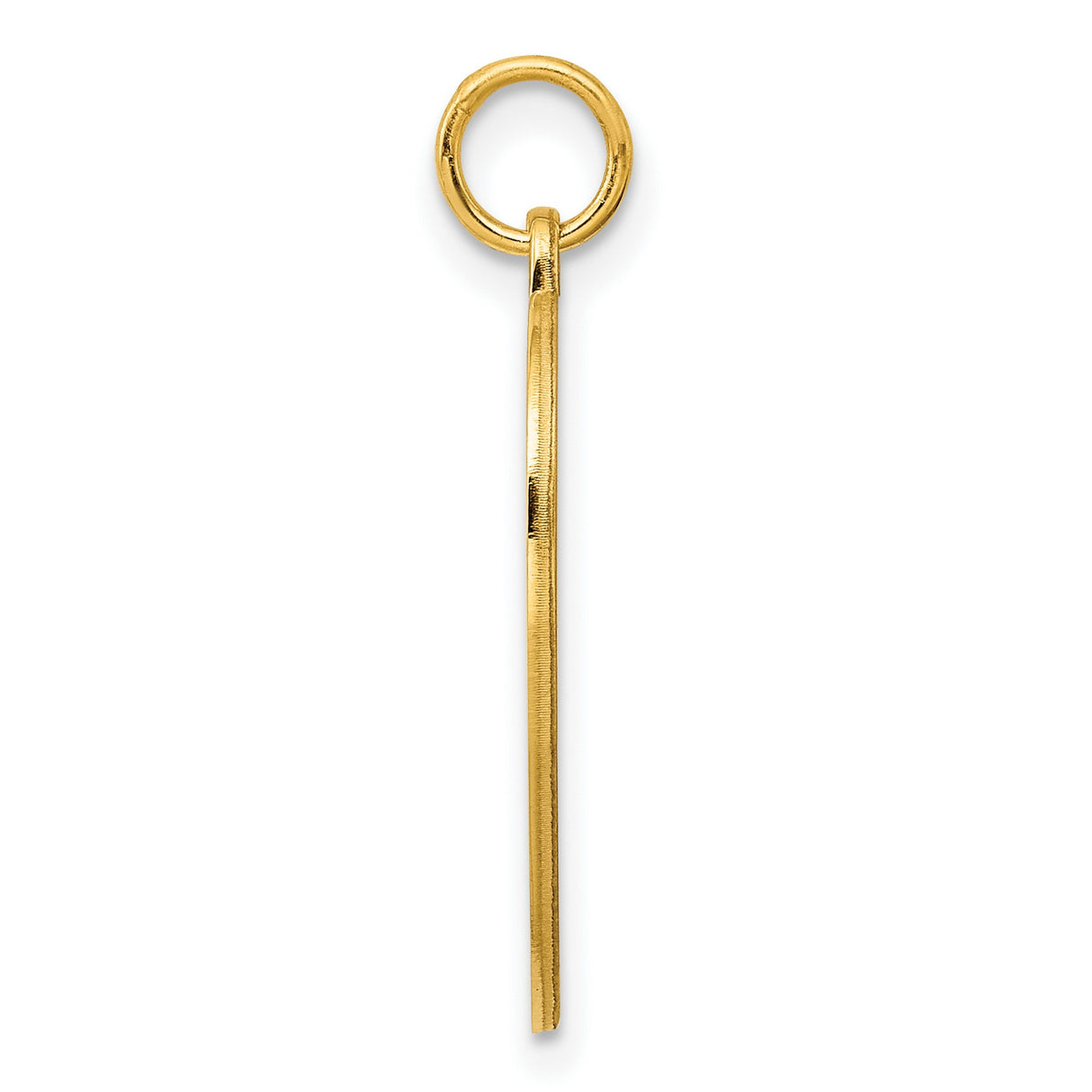 Engravable Heart Polished Disc Charm Pendant in Real 925 Sterling SIlver