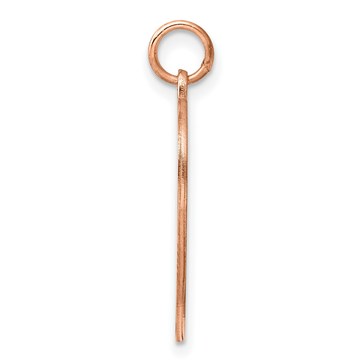 Engravable Heart Polished Front/Satin Back Disc Charm Pendant in Real 925 Sterling SIlver