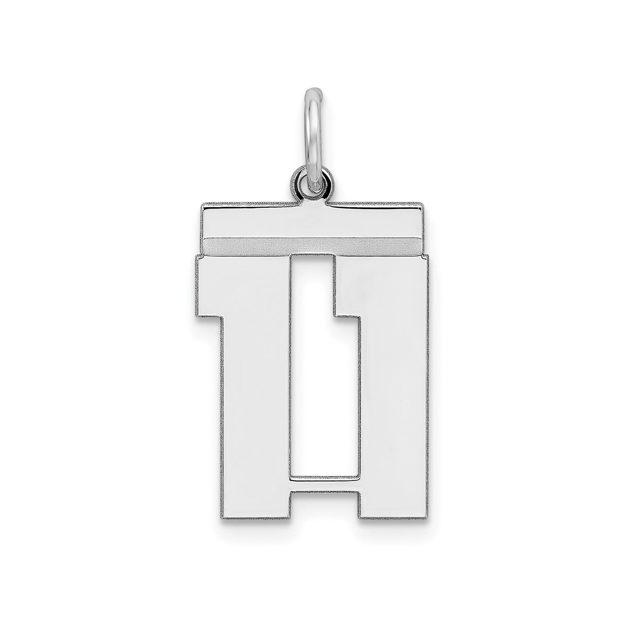 Sterling Silver Chai Pendant with Hebrew Life Symbol, Jewish Religious Jewelry