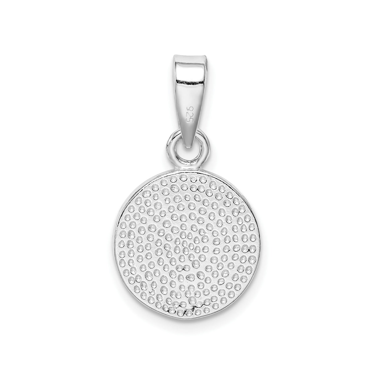 Sterling Silver Peace Sign Pendant with Lab Created Blue Opal Inlay, Boho Spiritual Jewelry