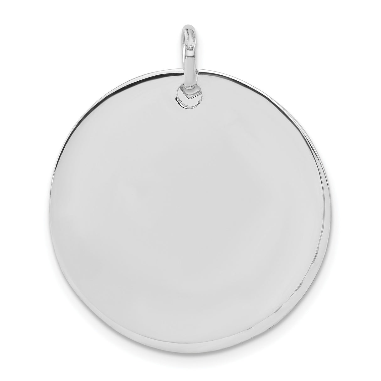 Sterling Silver Wave Pendant with Textured Ripple Disc, Abstract Nature-Inspired Design