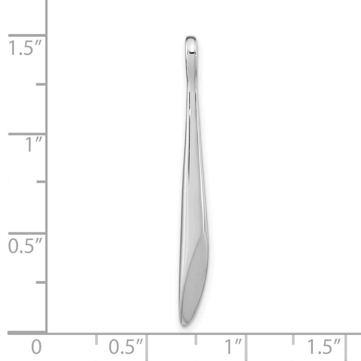 Sterling Silver Baseball Bat Pendant, Sleek Minimalist Sports Jewelry for Unisex Wear