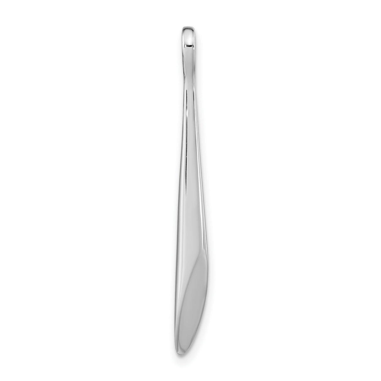 Sterling Silver Baseball Bat Pendant, Sleek Minimalist Sports Jewelry for Unisex Wear