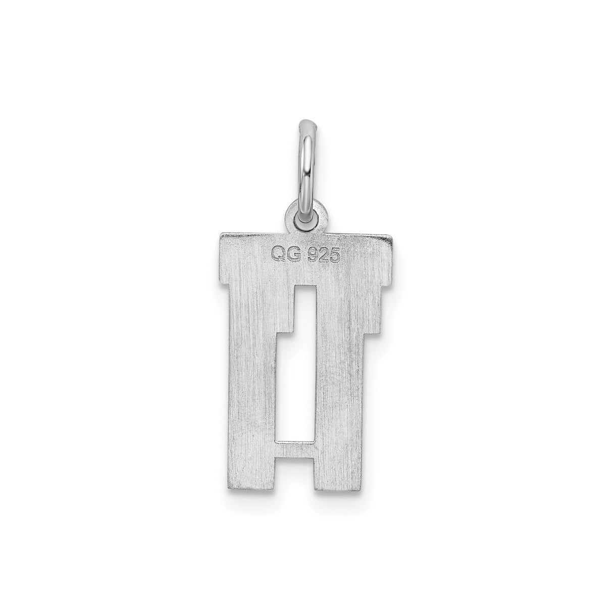 Sterling Silver Chai Pendant with Hebrew Life Symbol, Jewish Faith Judaica Charm