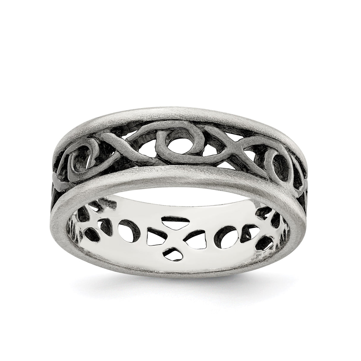 Sterling Silver wedding band ring