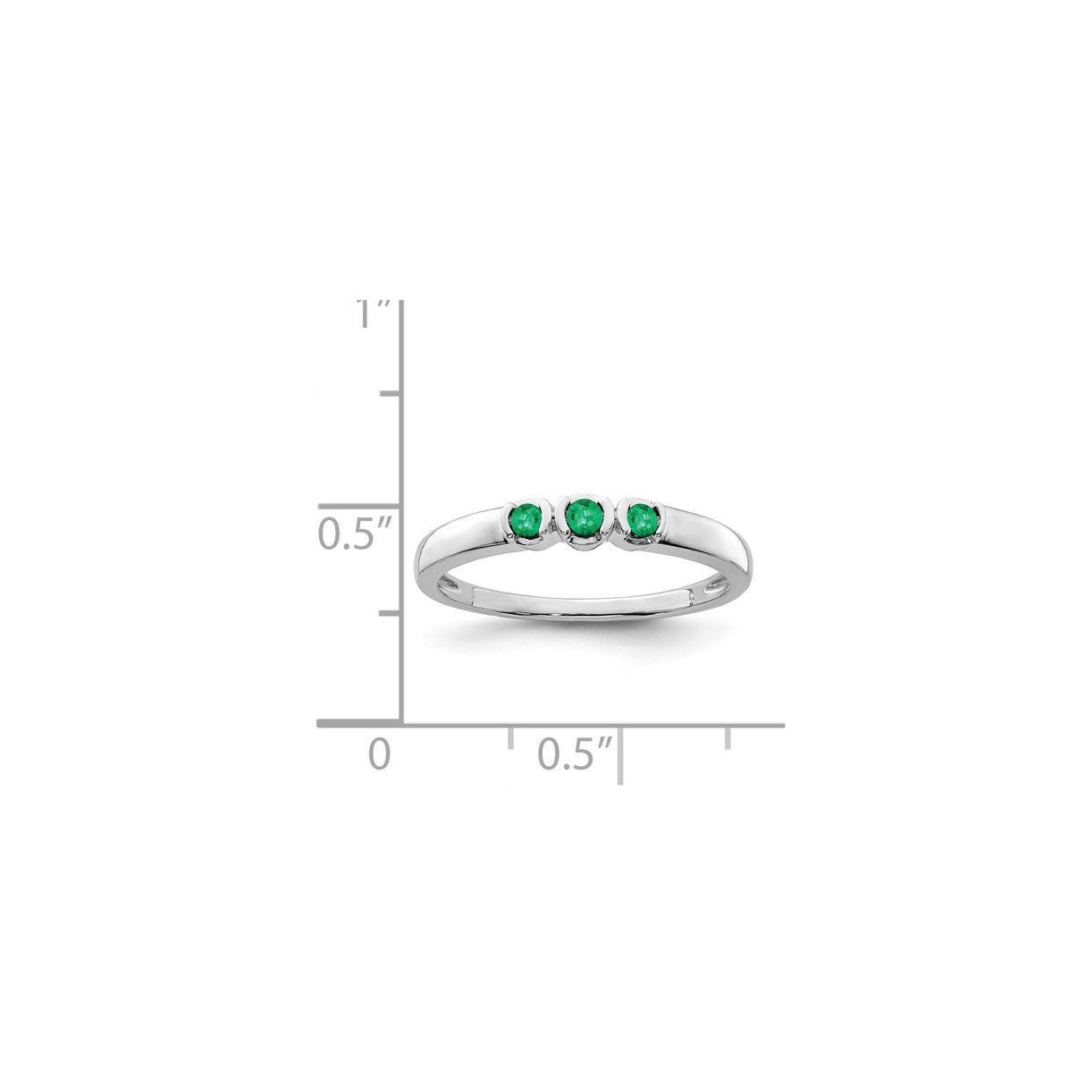 Sterling Silver wedding band ring shown for scale