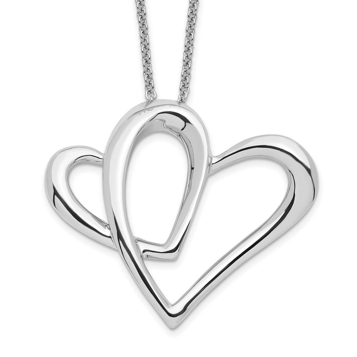 Mother A Part of My Heart 18 Inch Necklace Charm Pendant in Real 925 Sterling Silver