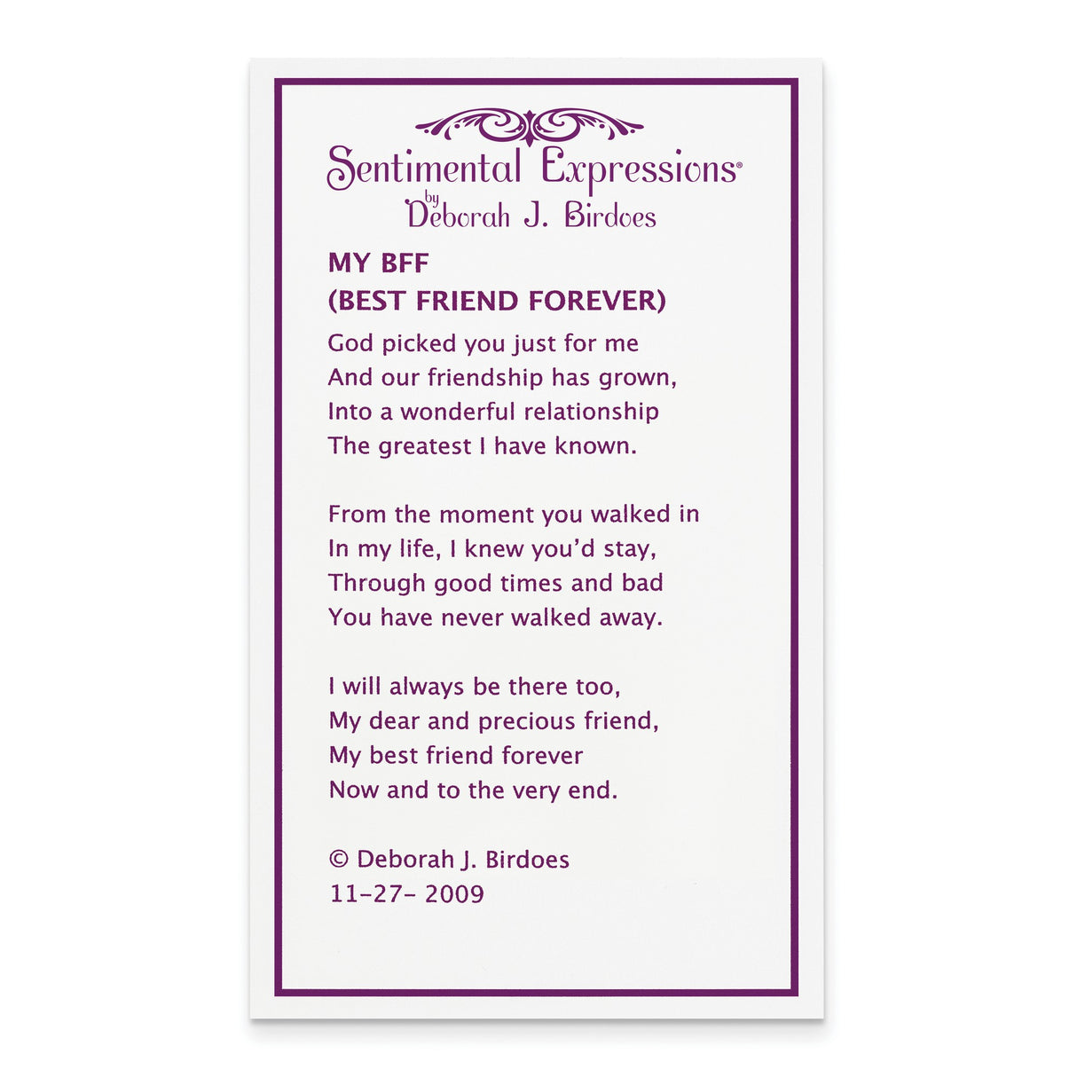 CZ Best Friends Forever 18in Necklace Charm Pendant in Real 925 Sterling Silver