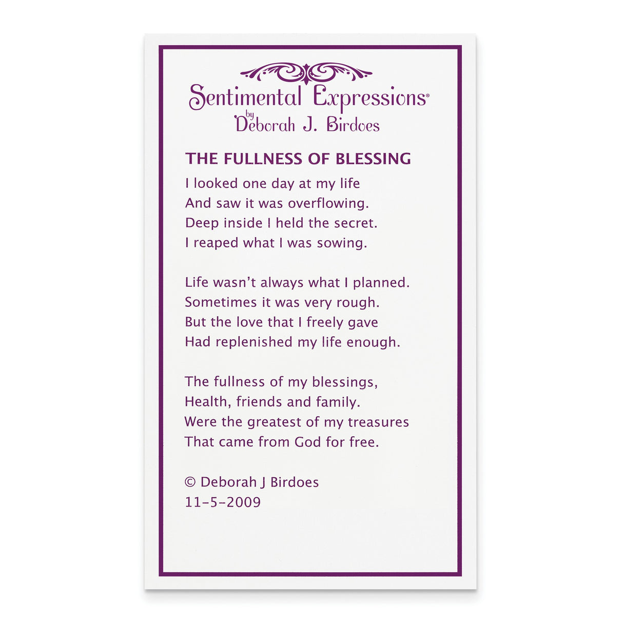 CZ Fullness Of Blessings 18in Necklace Charm Pendant in Real 925 Sterling Silver