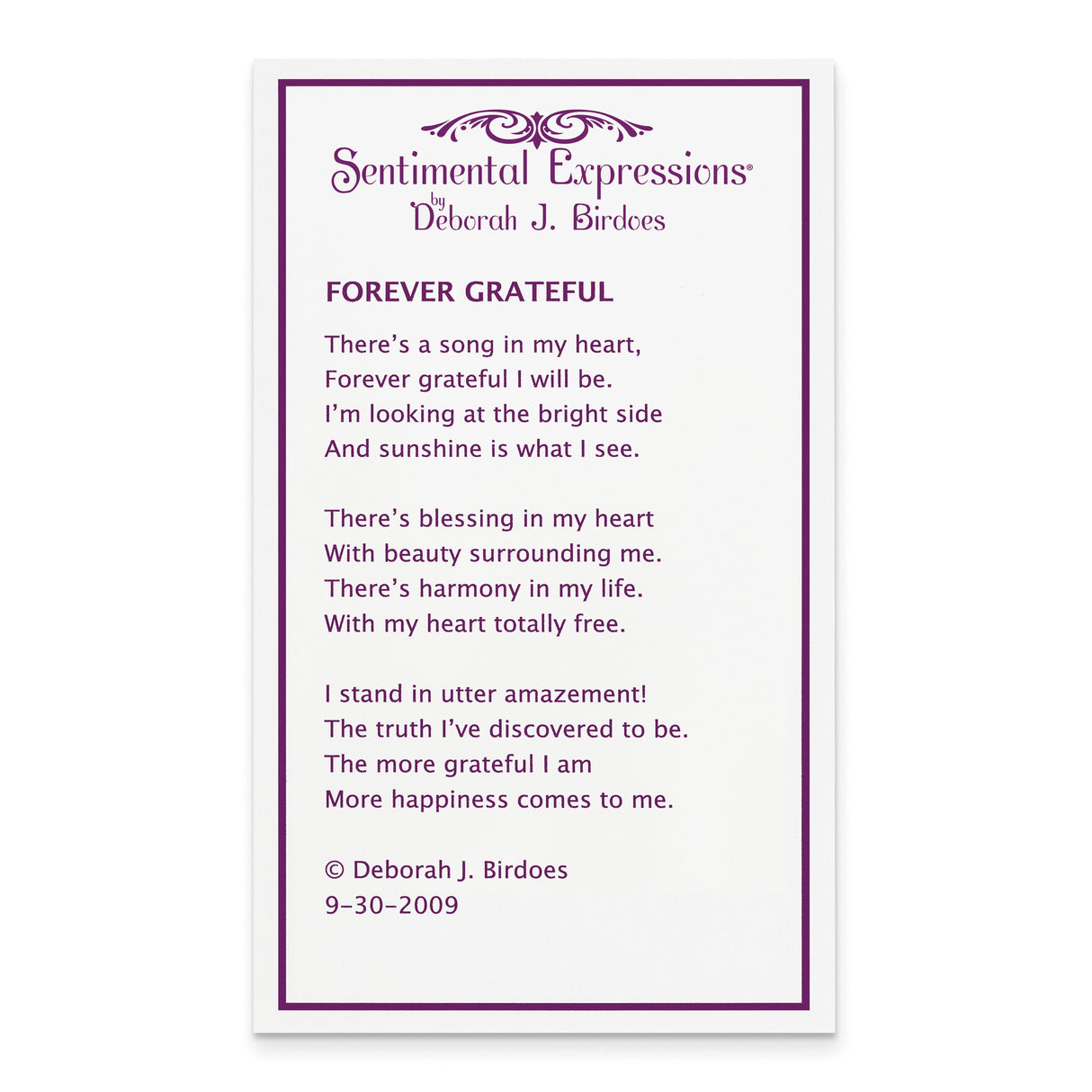 CZ Forever Grateful 18in Necklace Charm Pendant in Real 925 Sterling Silver