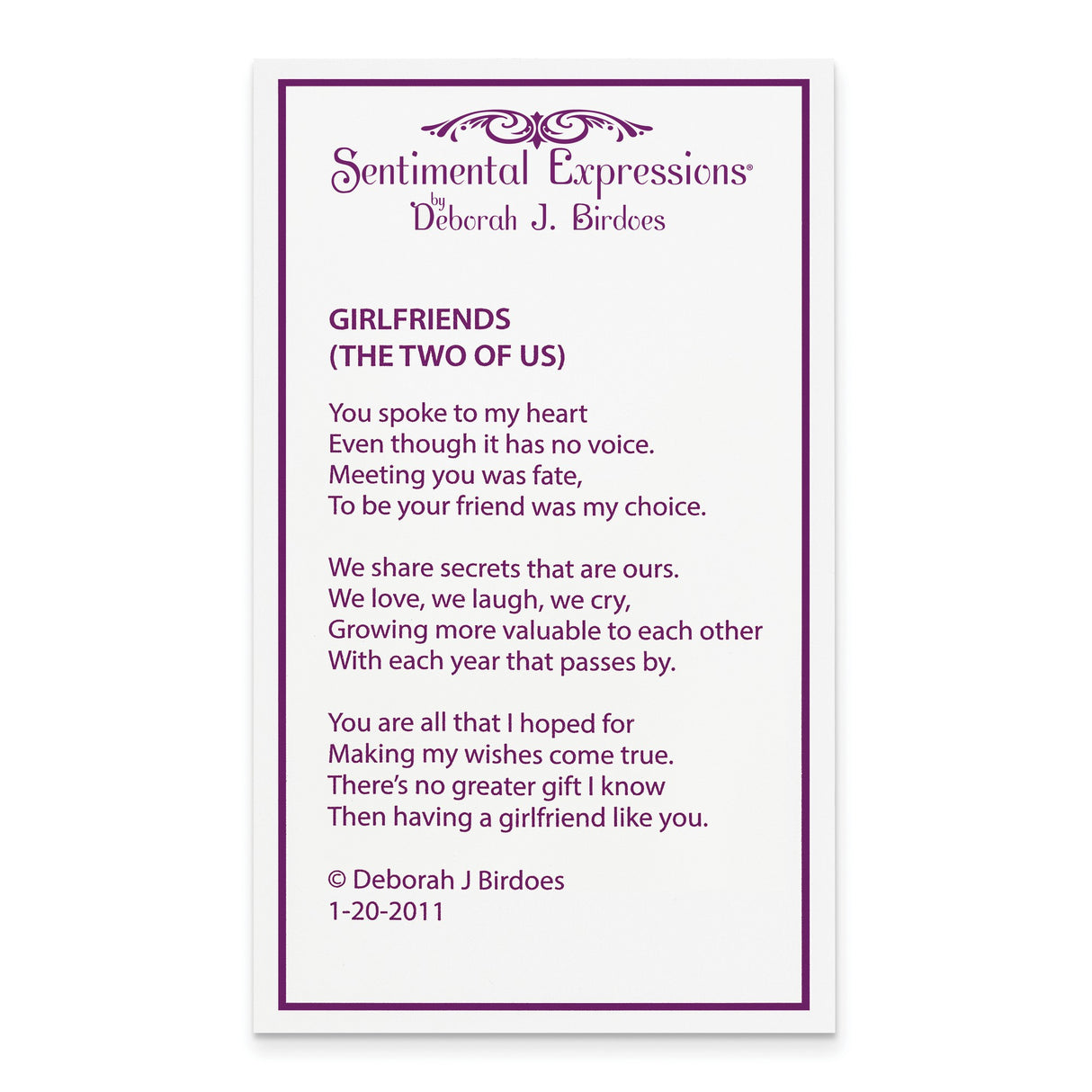 Antiqued Girlfriends Two 18in Necklace Charm Pendant in Real 925 Sterling Silver