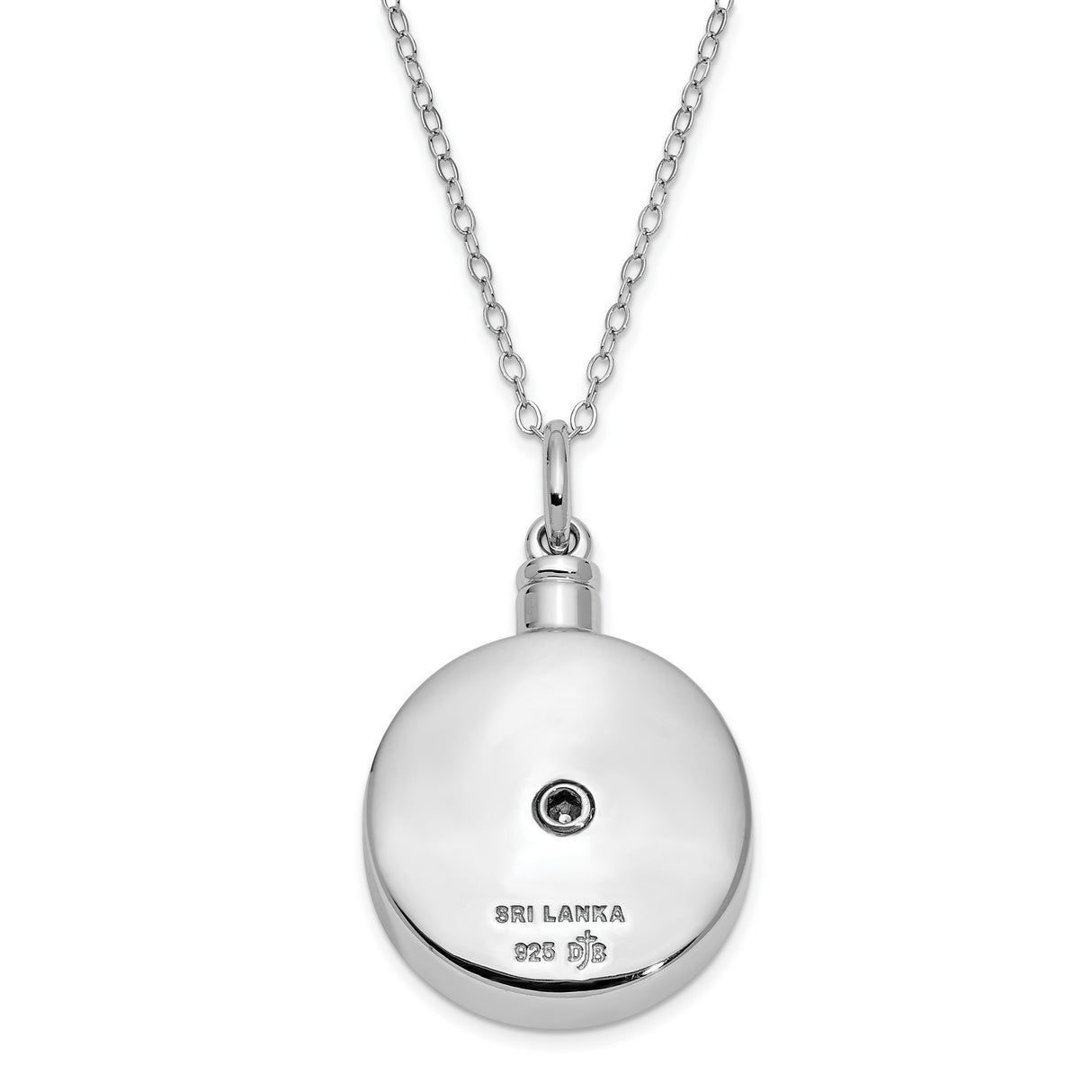 Your Brightest Star Ash Holder 18 Inch Necklace Charm Pendant in Real 925 Sterling Silver
