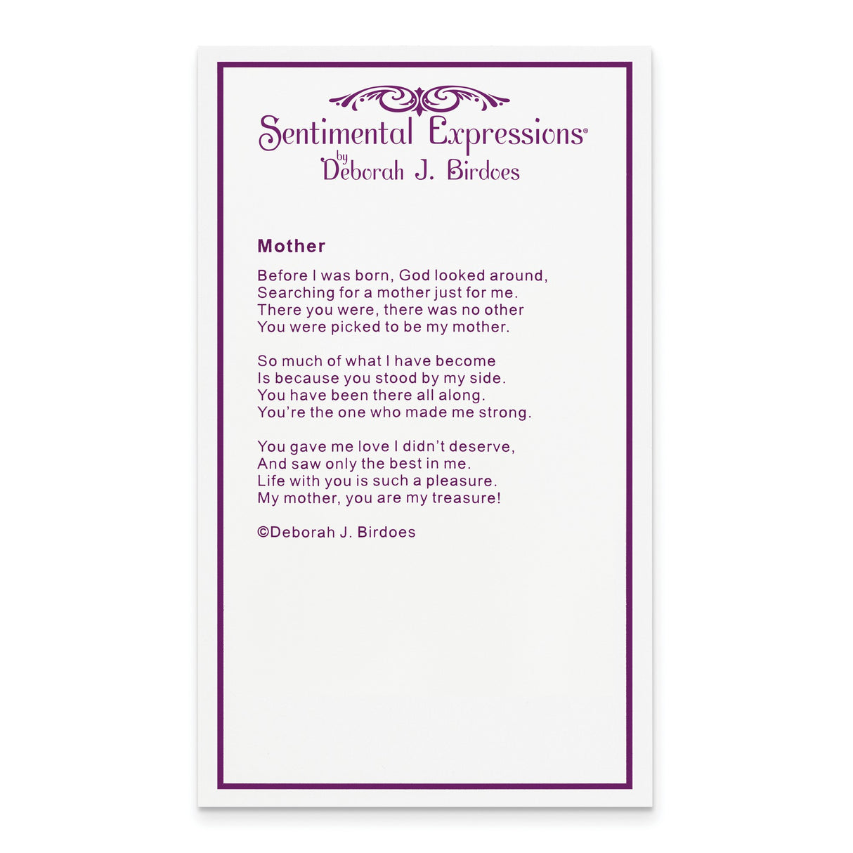 Antiqued Mother 18in. Necklace Charm Pendant in Real 925 Sterling Silver