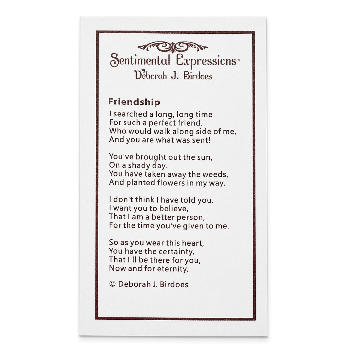 CZ Friendship Heart 18 inch Necklace Charm Pendant in Real 925 Sterling Silver