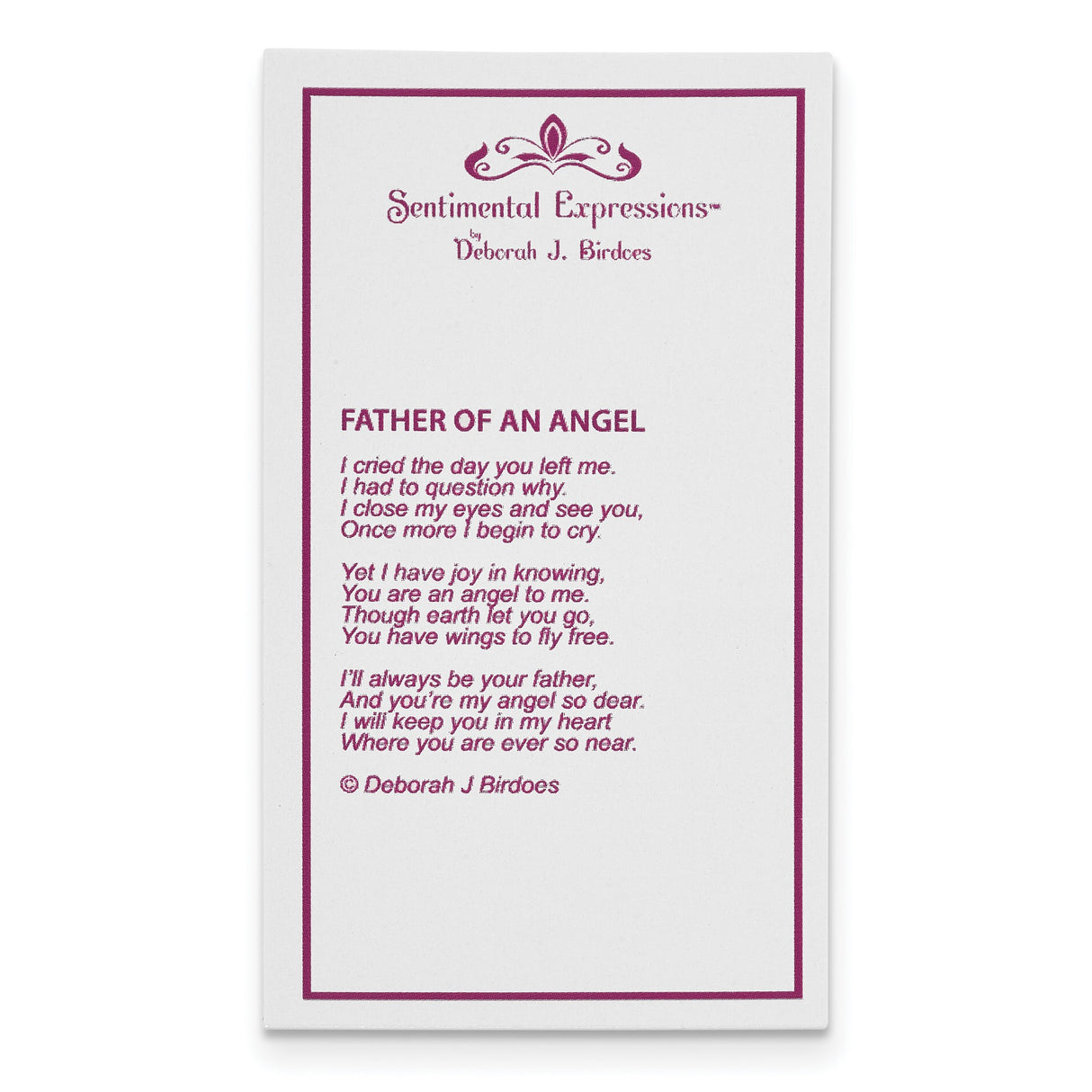 Antiqued Father of an Angel Ash Holder 18 inch Necklace Charm Pendant in Real 925 Sterling Silver