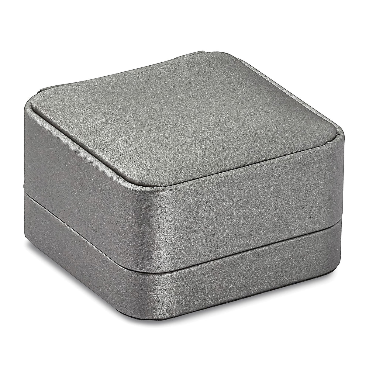 Sterling Silver Stud Earrings with Diamond Accent, Abstract Teardrop Design, Minimalist Style