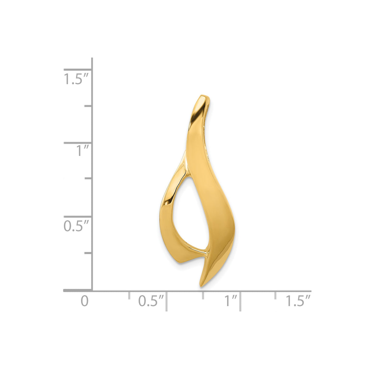 14k Yellow Gold Ichthys Pendant, Modern Christian Fish Symbol, Minimalist Religious Charm for Women