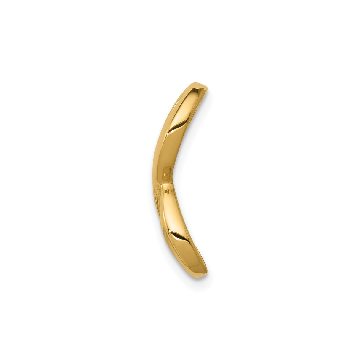 14k Yellow Gold Infinity Pendant, Minimalist Karma-Inspired Figure Eight Charm for Women