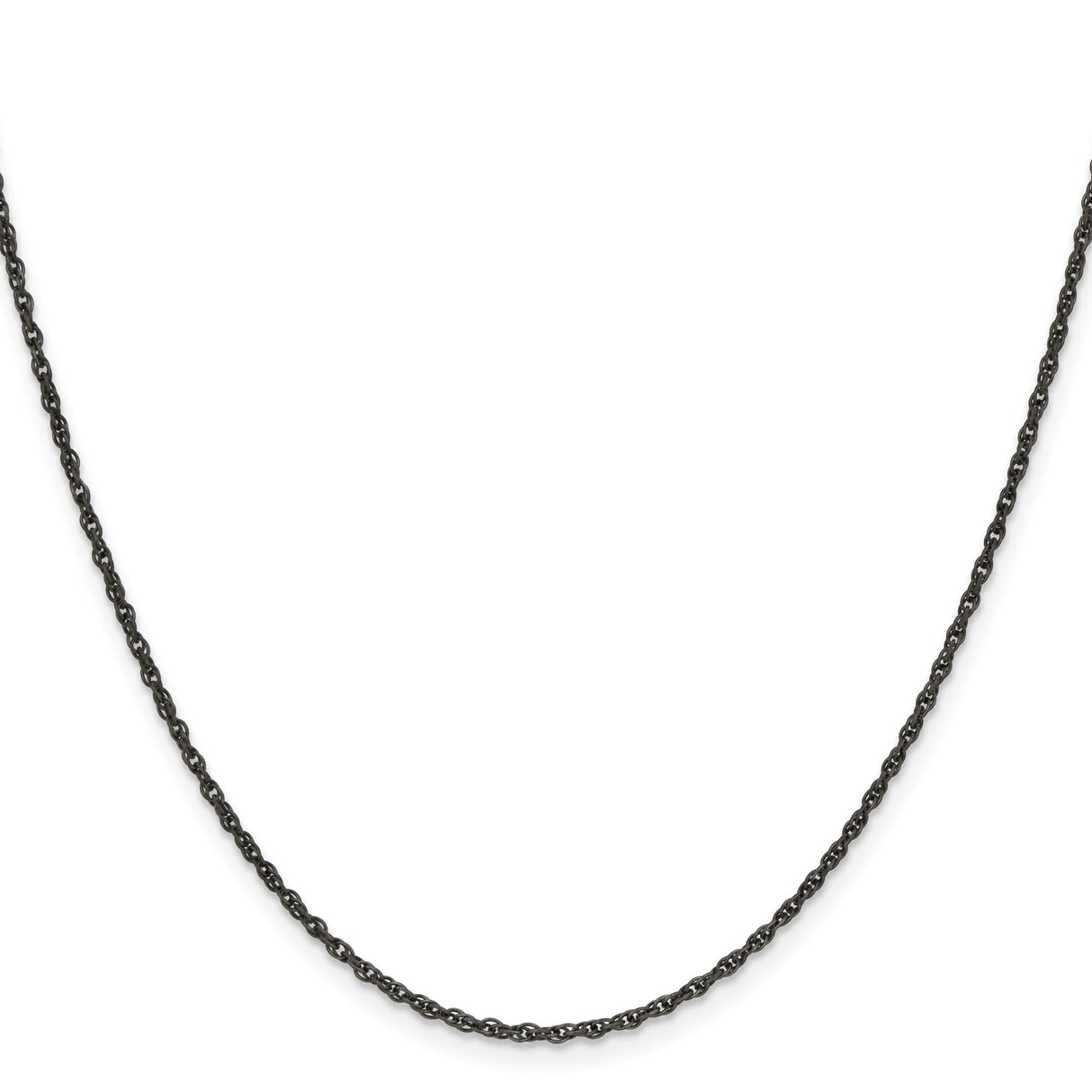 Stainless Steel 2 mm Open link Chain Necklace