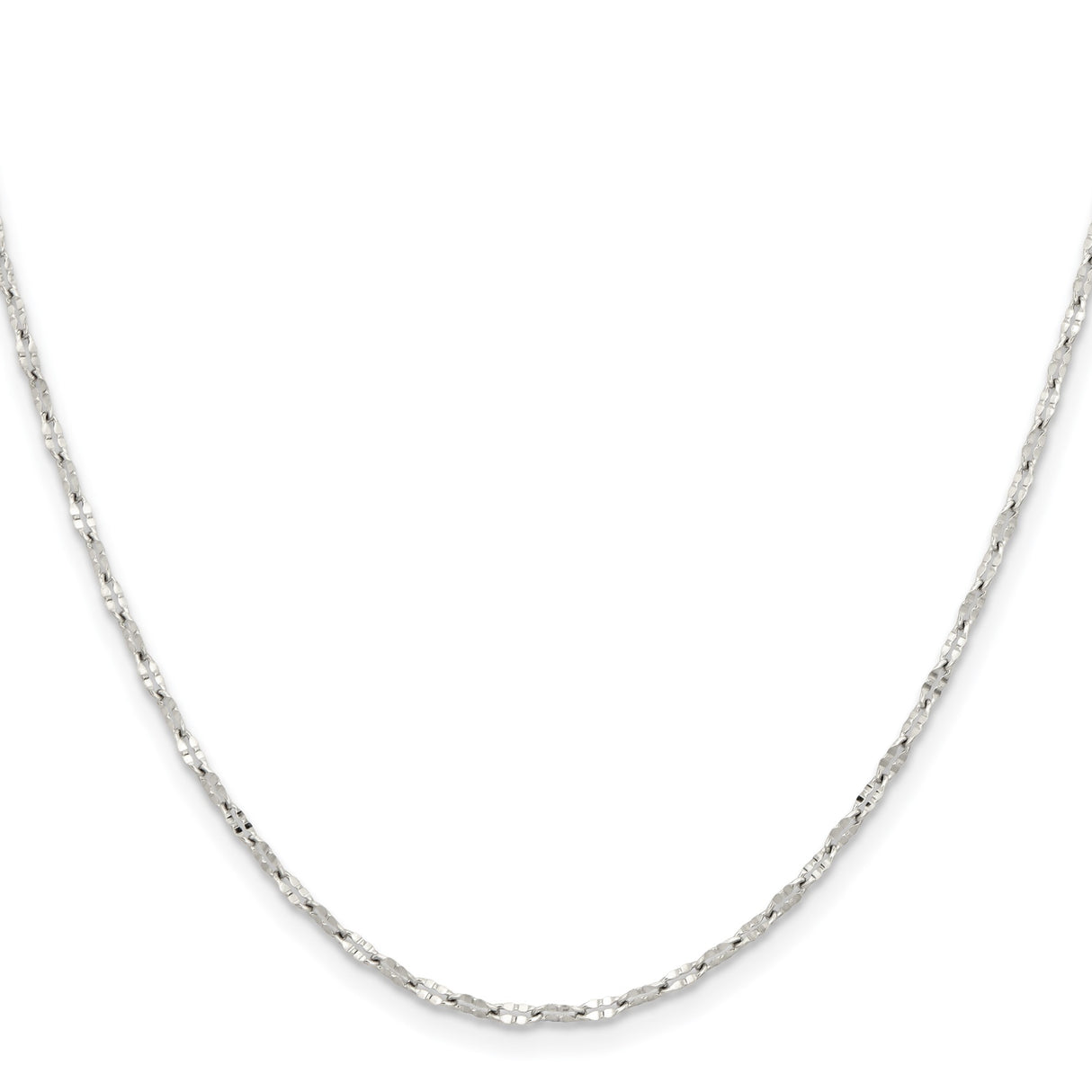 Stainless Steel 2.5 mm Polished Chain Necklace