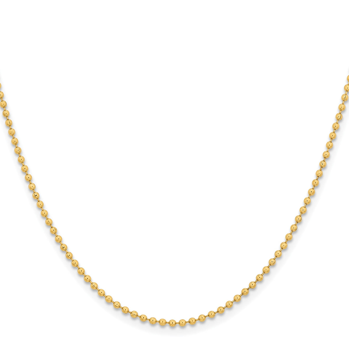 Stainless Steel 2 mm Polished Chain Necklace