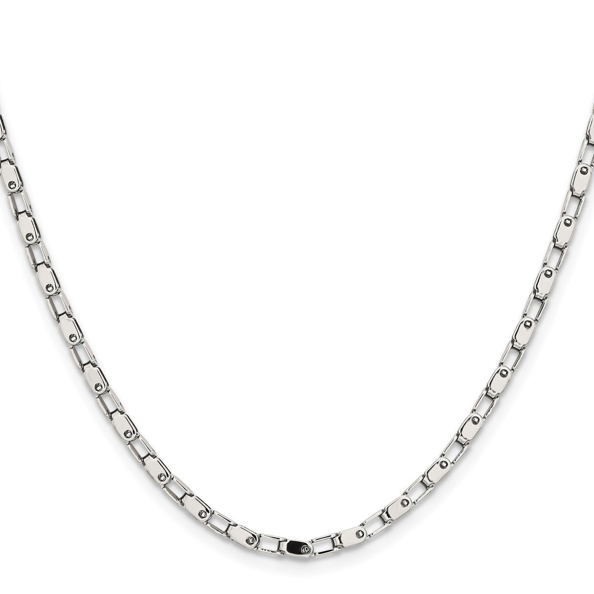Stainless Steel 2.5 mm Polished Chain Necklace, Solid