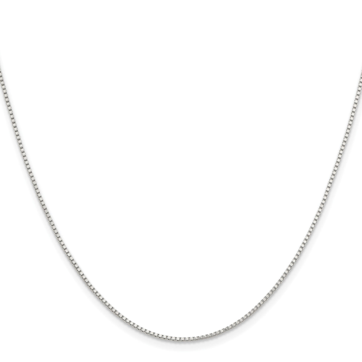 Stainless Steel 1.2 mm Box Chain Necklace, Polished