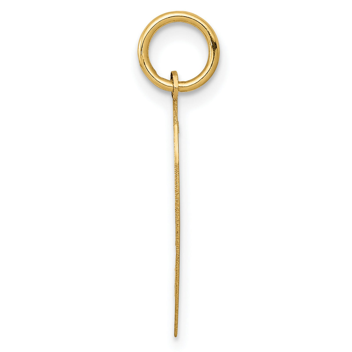 14k Yellow Gold Break Apart Heart Pendant with Interlocking Hearts and Arrow Design