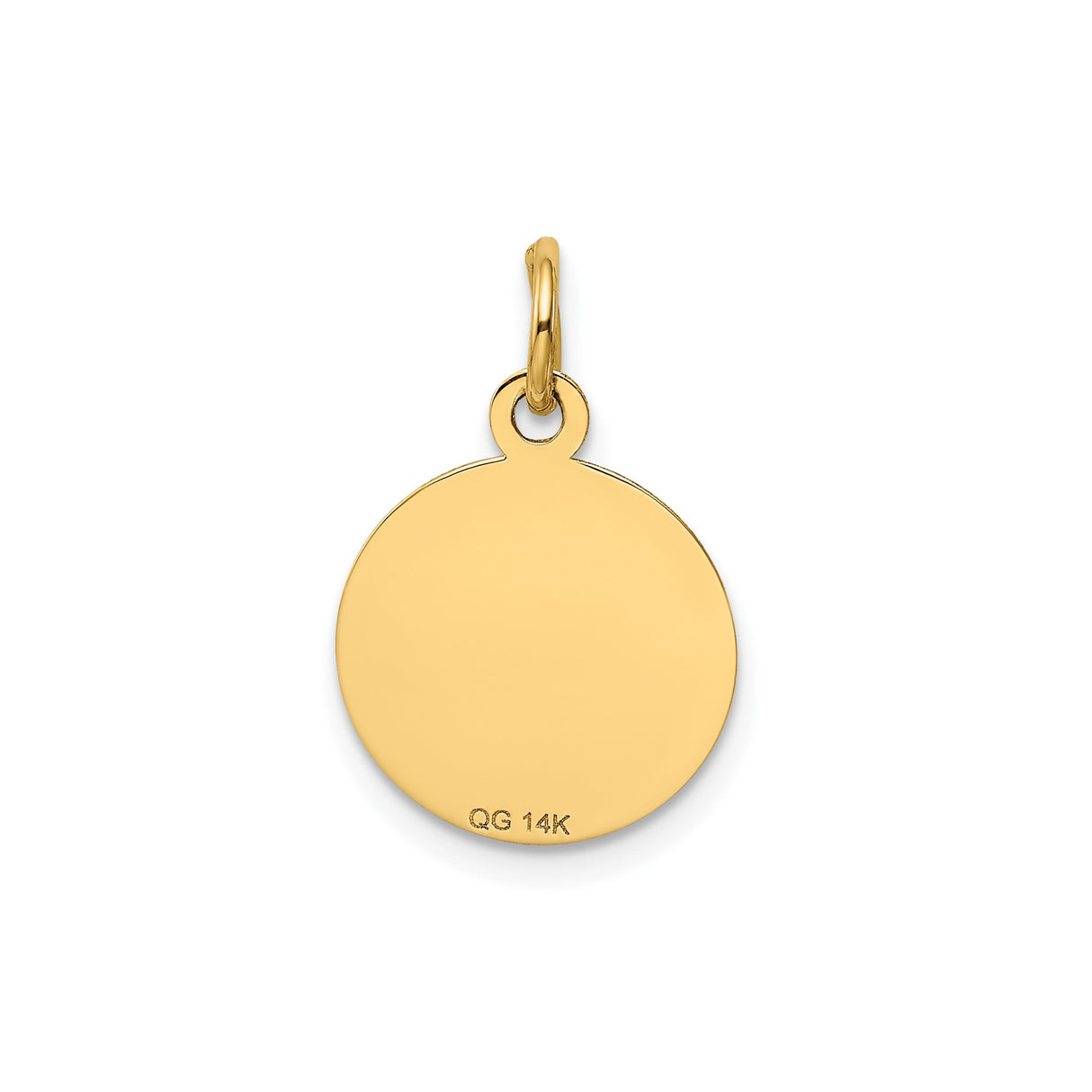 14k Yellow Gold Graduation Pendant with Cap and Diploma Design, Unisex Academic Charm