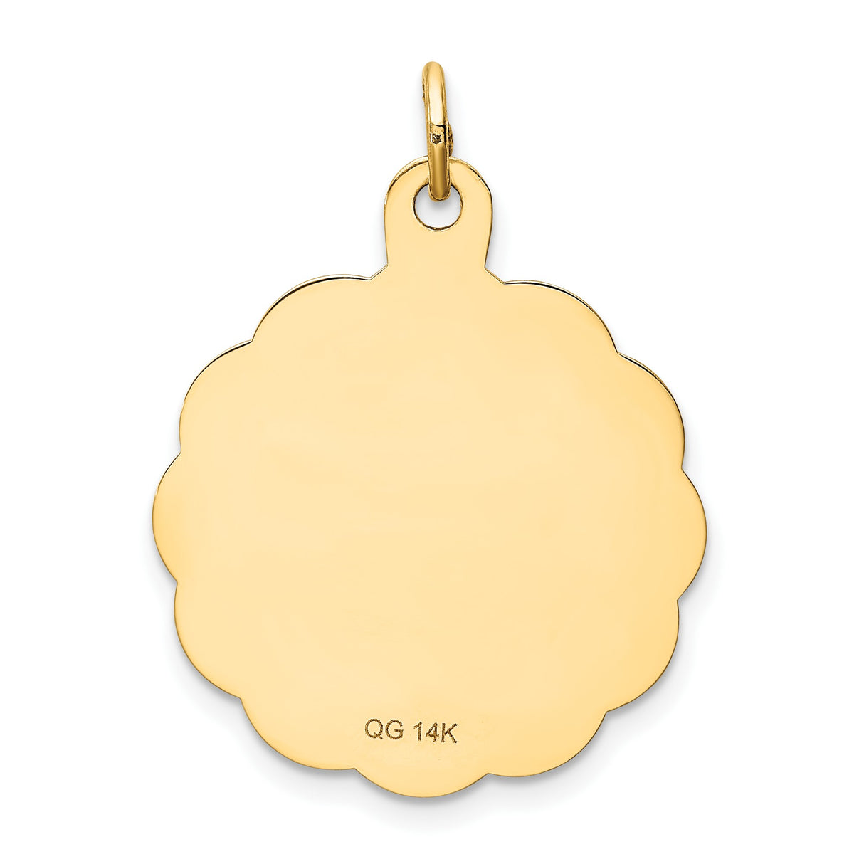 14k Yellow Gold Graduation Pendant with Cap and Diploma Design, Unisex Academic Charm