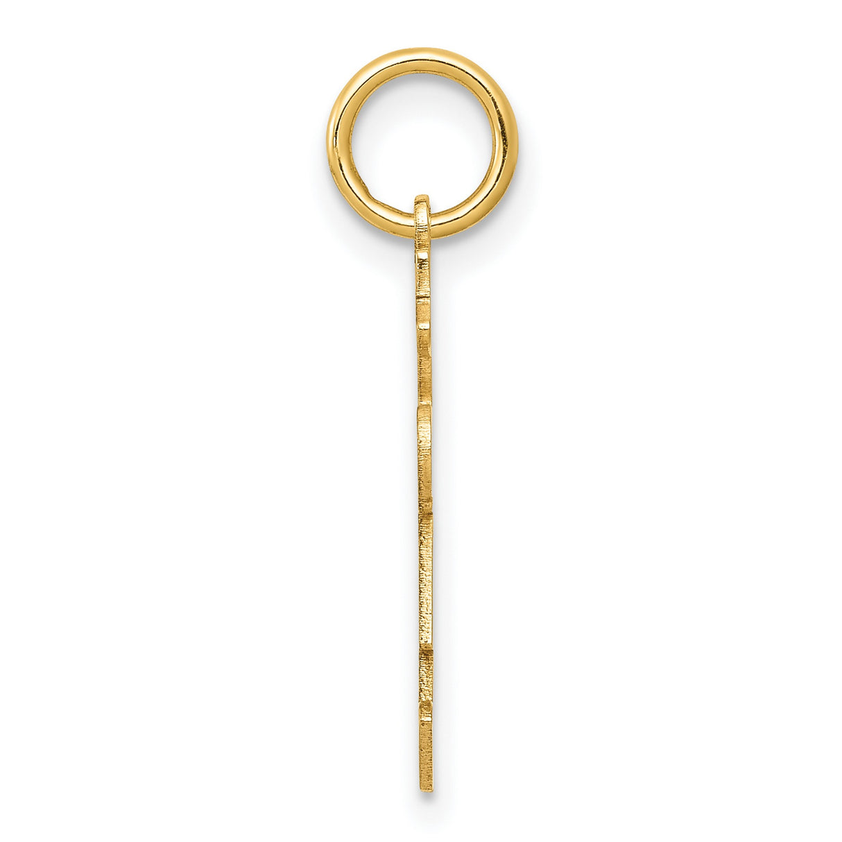 Kid Charm Pendant in Real 14k Yellow Gold