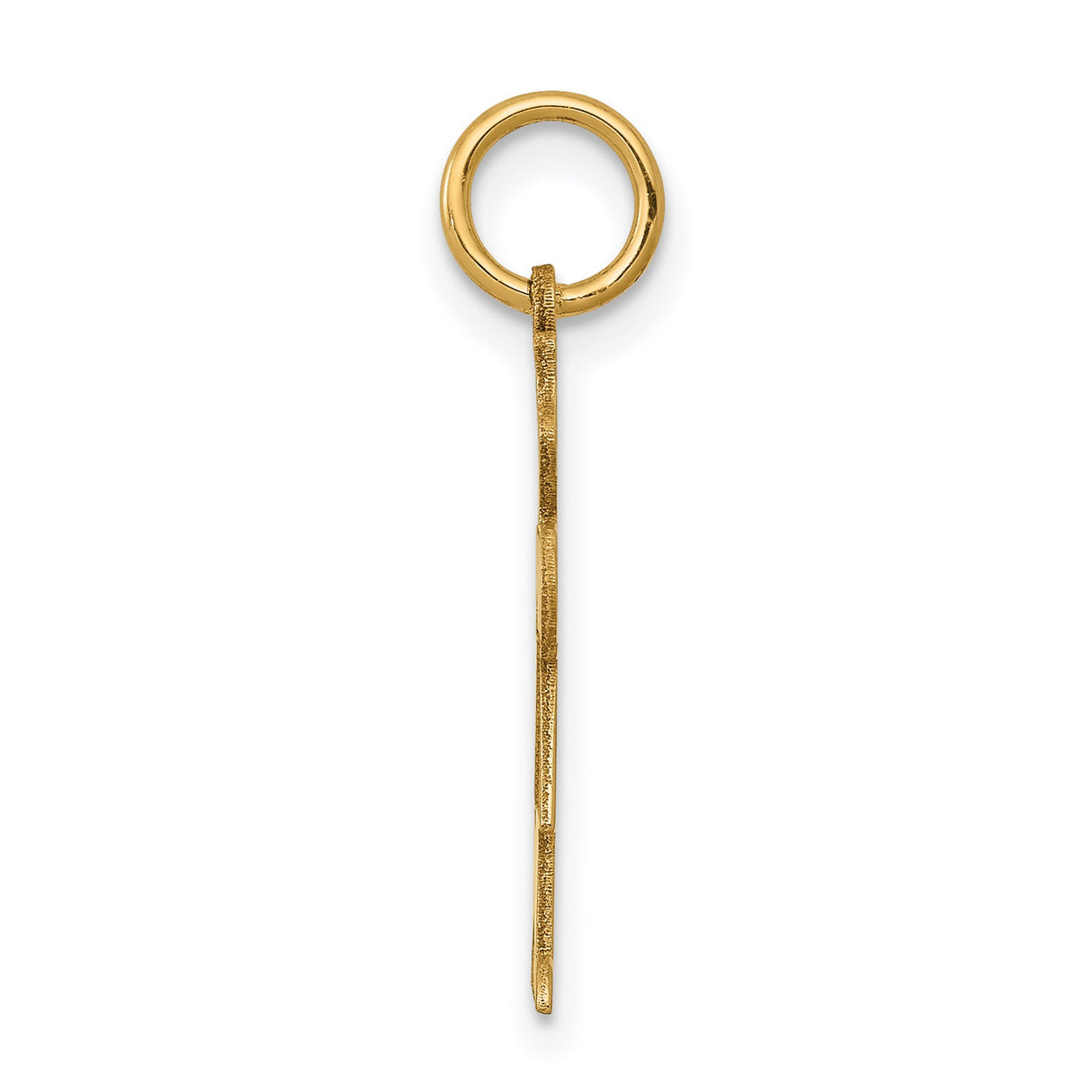 Kid Charm Pendant in Real 14k Yellow Gold